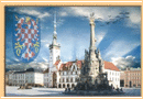 No. 18 - Olomouc - radnice, sloup Nejsvětjší trojice